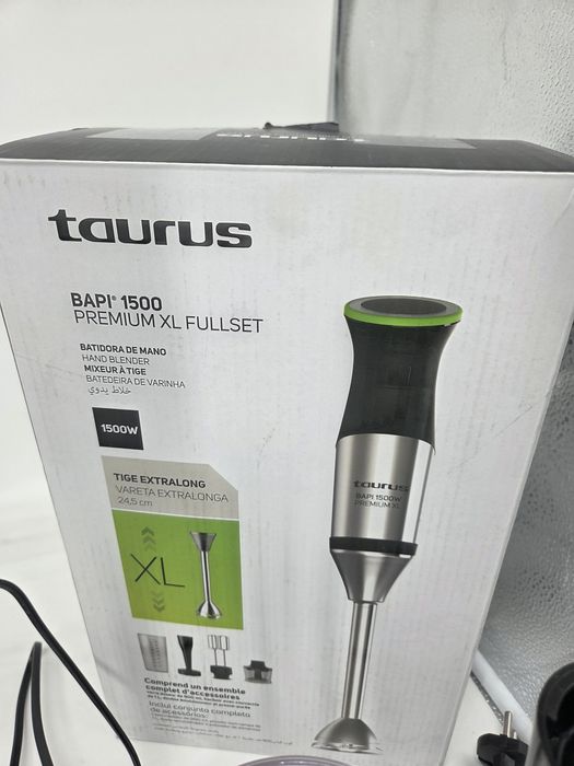 Чисто нов пасатор чопър миксер+приставка за картофено пюре  TAURUS