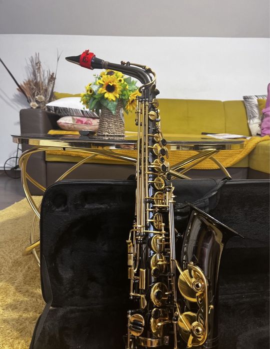 Vand saxofon Thomann tas 180+mustiuc selmer S80 C*