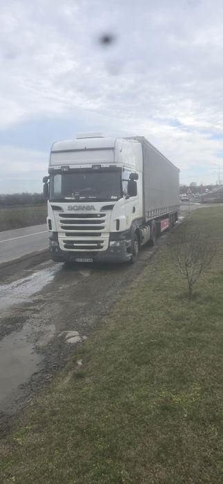 Scania r500 v8 Krone 2014