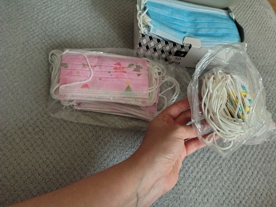 Новые одноразовые маски