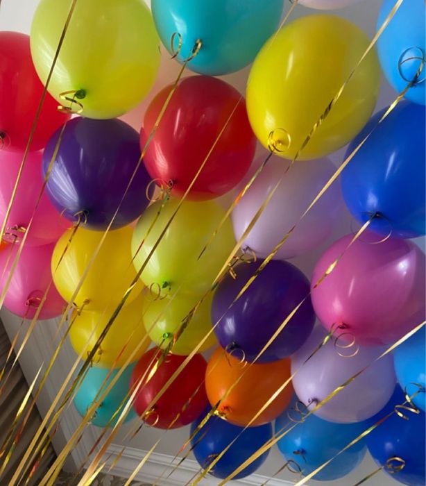 Шары гелиевые 600 тг .доставка
