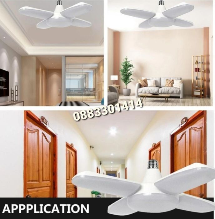 LED Светодиодна широковолтажна сгъваема лампа