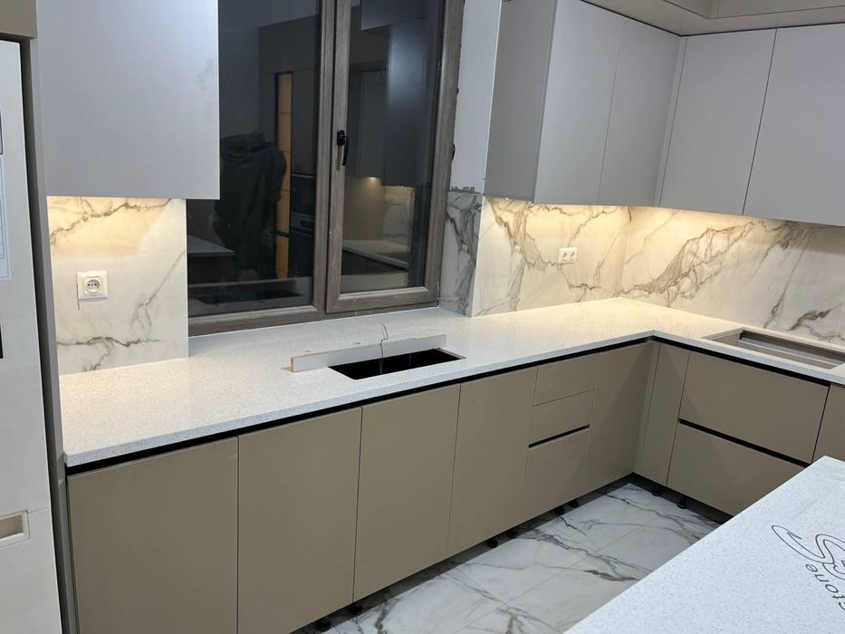 Изготовление столешниц из кварца