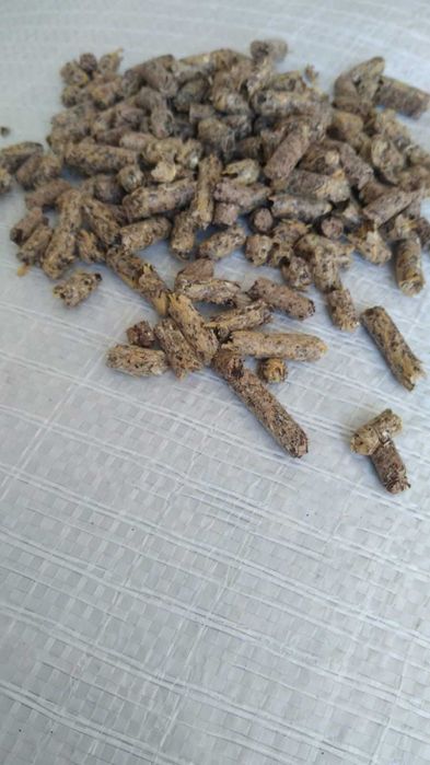 Корм в гранулах для откорма КРС