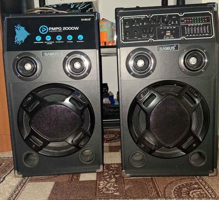 Vând boxe Samus 2000w