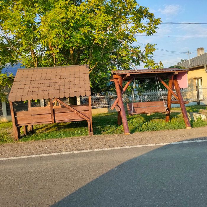 Leagăne ,foișoare,spatii joaca copii pe comandă