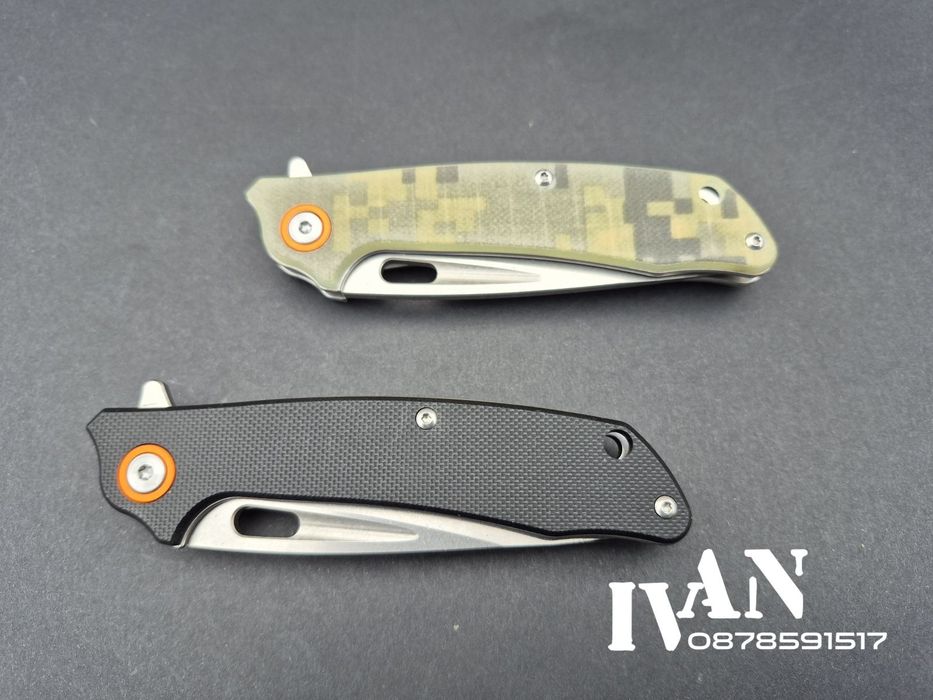 Сгъваем нож от стомана D2 дръжка G10