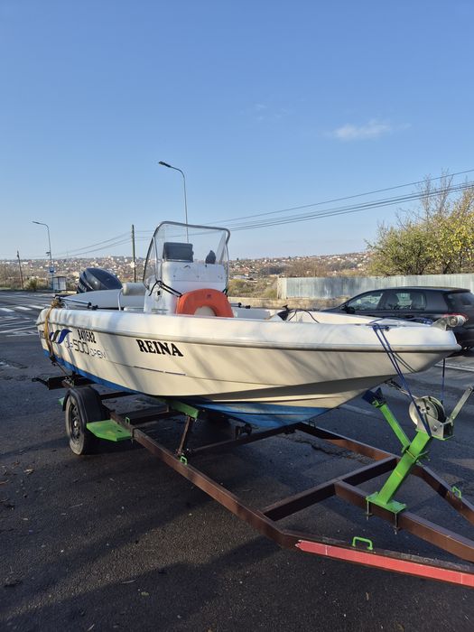 Vand barca cu motor 115cp