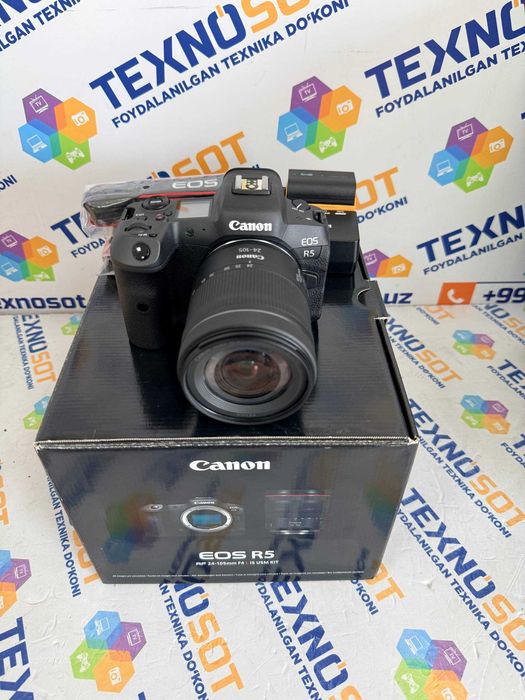 Продается CANON EOS R5 + RF 24-105mm KIT