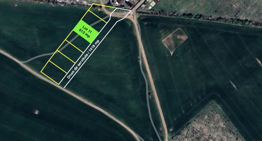 Teren de vanzare Balotesti - 613 mp