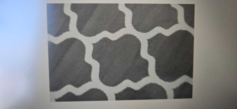 covor living modern 250x350, antiderapant, fir scurt 8mm,