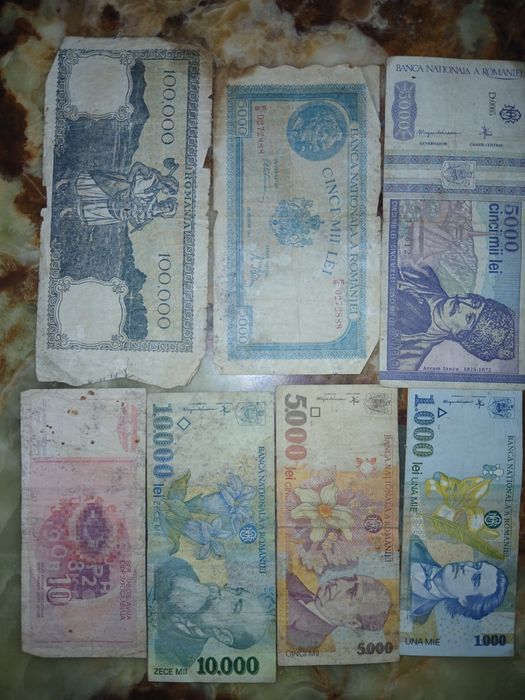 Bani vechi de colectie