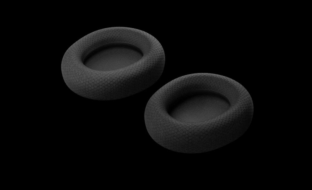 Steelseries Arctis Nova Series Ear Cushions - Black Airweave (Bureti)
