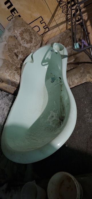 Ванна детская зеленая