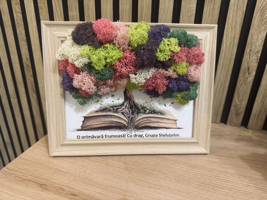 Tablou licheni decorativ