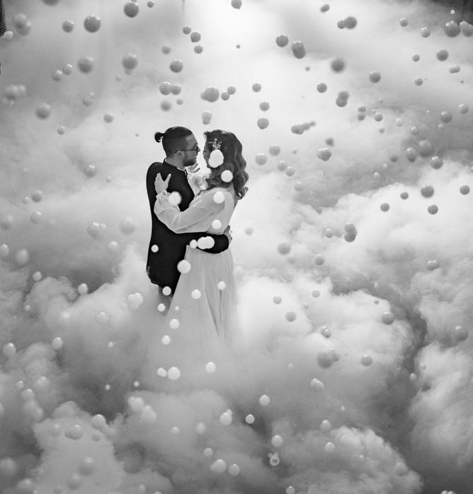 Baloane cu fum pentru evenimente , Gheata carbonica