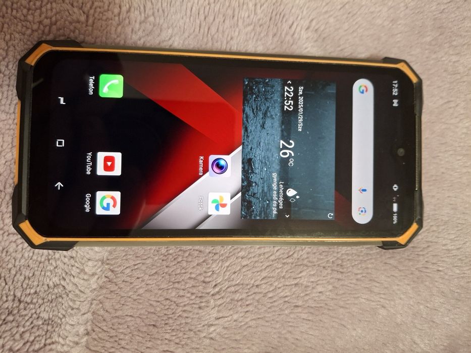 Telefon mobil Doogee S88 Plus, Dual SIM, 128GB, 8GB RAM, 4G, Fire Oran