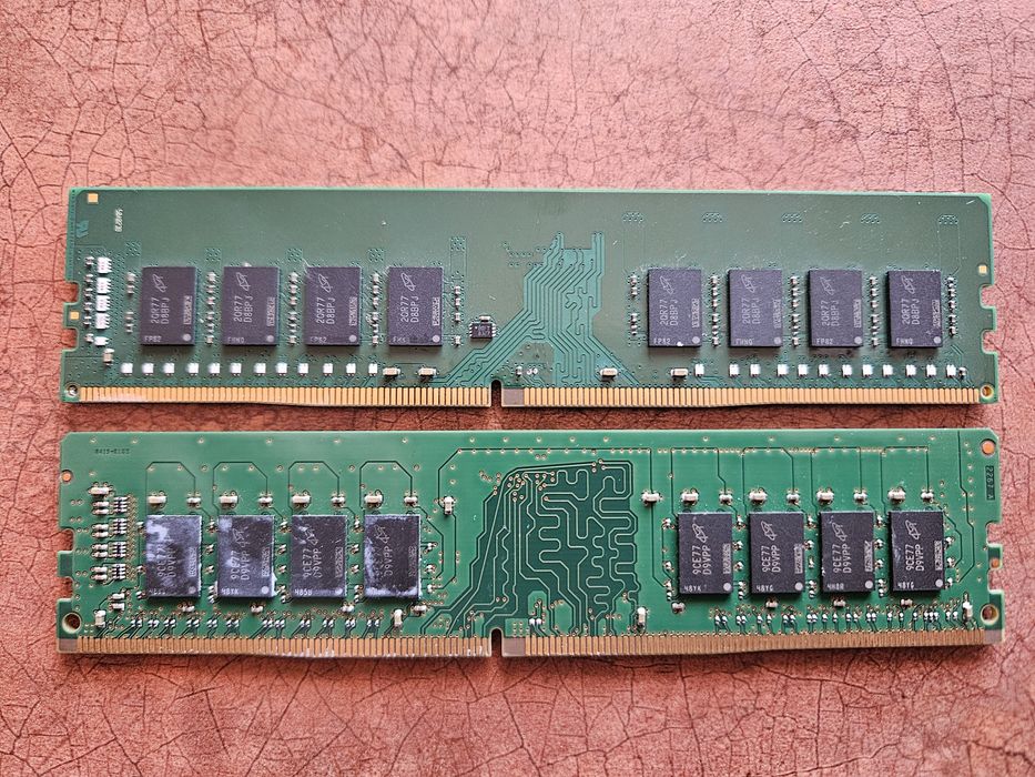 Memorii RAM 2x 16GB DDR4 2666Mhz Micron si Kingston
