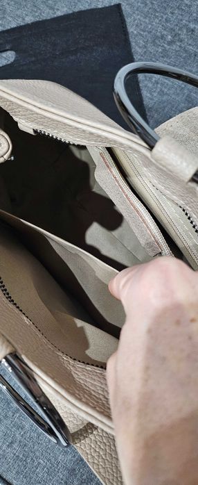 Чанта Vera, естествена кожа, нова, 100 лв.