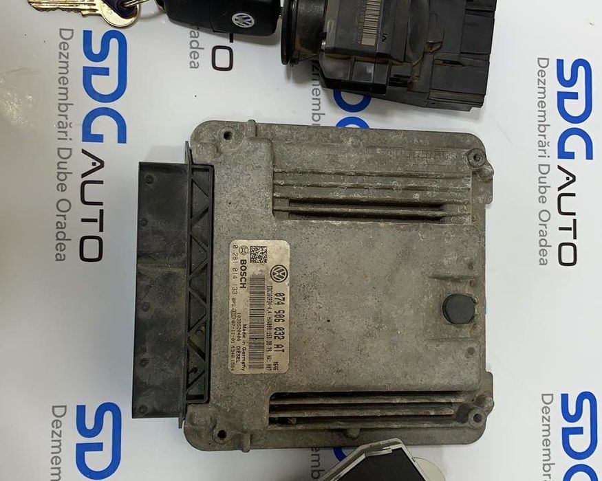 Calculator Kit pornire Volkswagen Crafter 2.5 TDI 2006 - 2010 Euro 4 Cod 074 906 032 AT