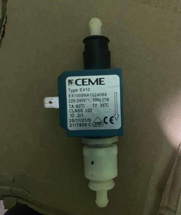 Pompă electromagnetică CEME E410 nouă, 1 buc, pt. mașini curățat