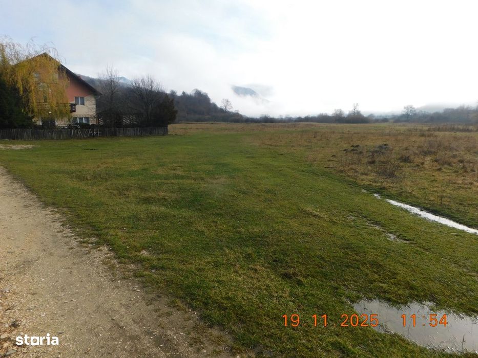 Teren intravilan cu PUZ + autorizație în curs, Râșnov – Strada Predeal