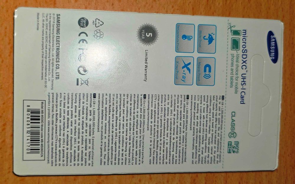 Samsung EVO Plus 2TB MicroSDXC Micro SD Class 10 UHS-I U3 HD 4K Memory Card   с безплатна доставка до Speedy автомат