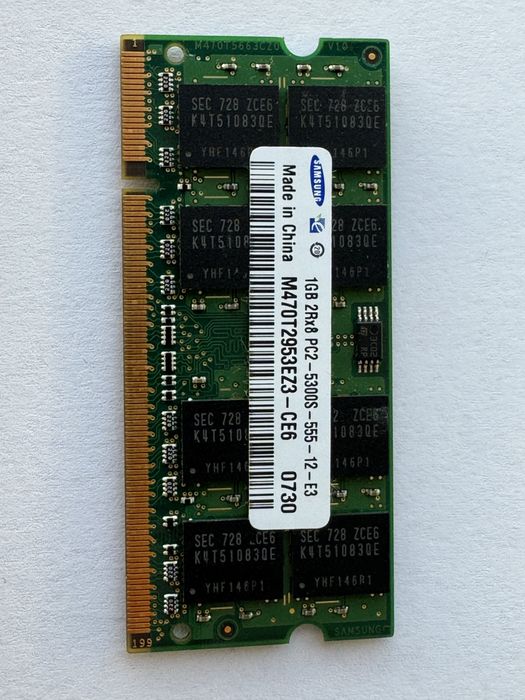 Componente laptop: procesor, ram