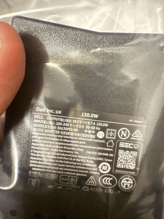 Docking station Dell WD19S, USB-C, 130W, Gigabit EthernetNOU