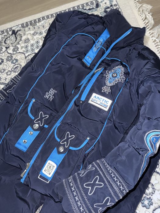 Лыжный костюм богнер синий