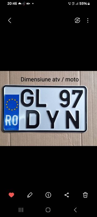 Numere  auto  ornamente