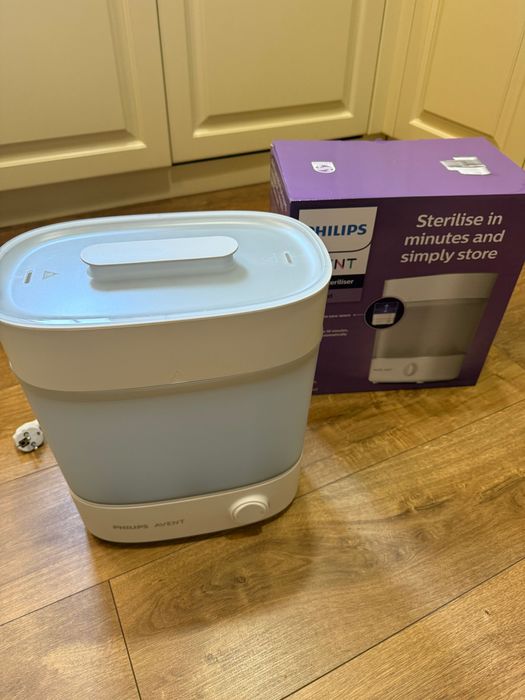 Sterilizator biberoane PHILIPS AVENT SCF291/00, 650W, alb-gri