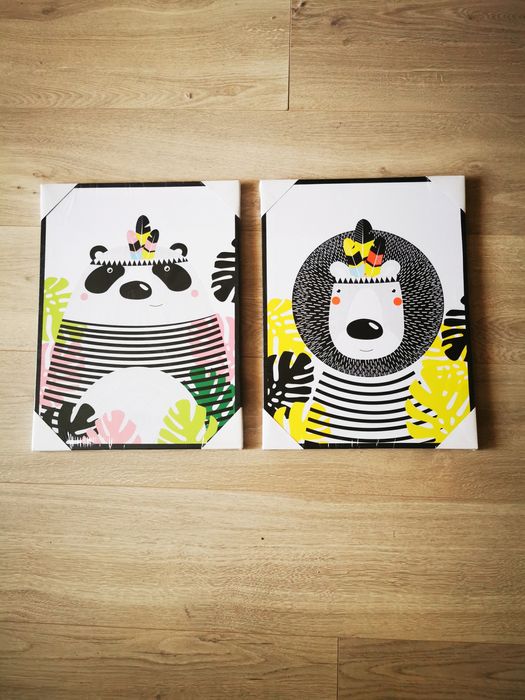 Set tablouri pe pânză, canvas, noi, 30/40 cm