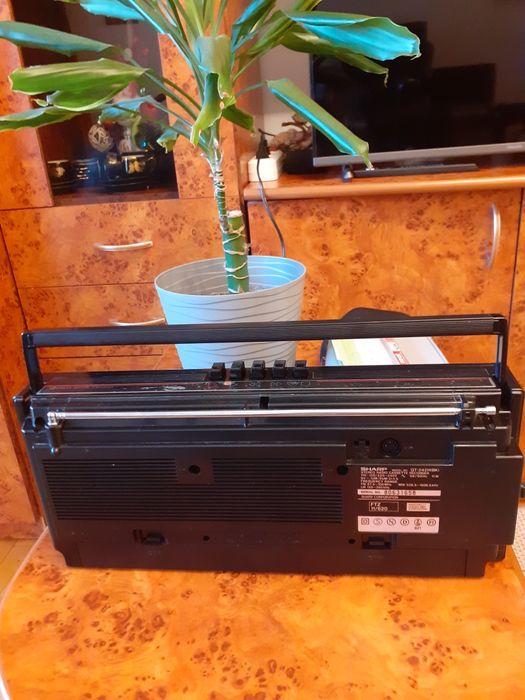 Radiocasetofon Sharp mic boombox