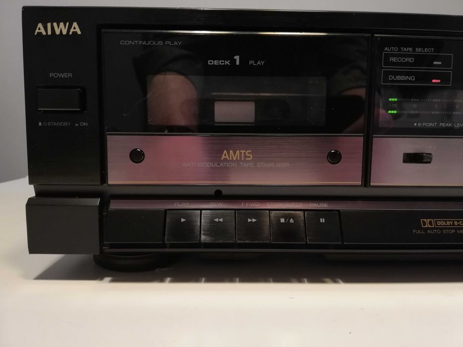 Stereo Cassette Deck AIWA model AD-WX515Z - Vintage/iMPECABIL