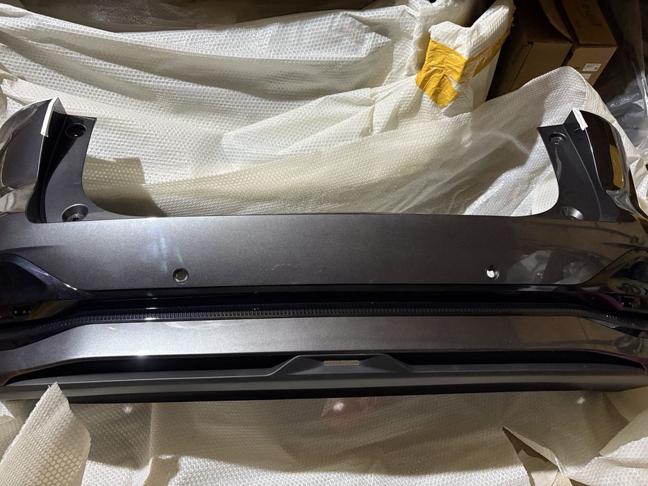 Задний бампер Чанган 75 + (Changan CS75 Plus) белый цвет