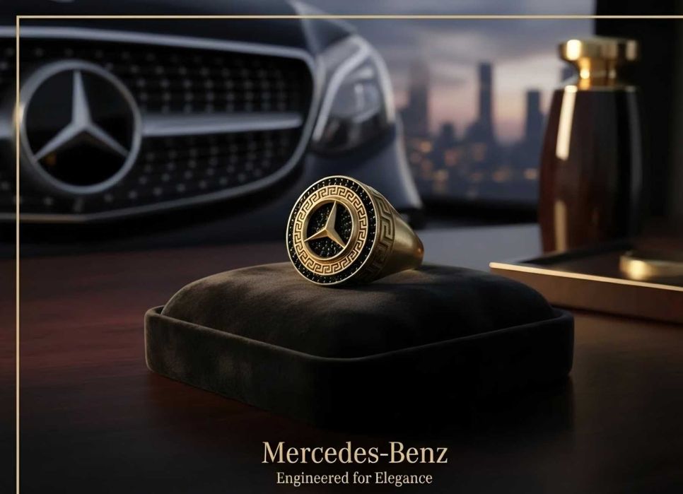 Златен пръстен Mercedes 13гр 14карата