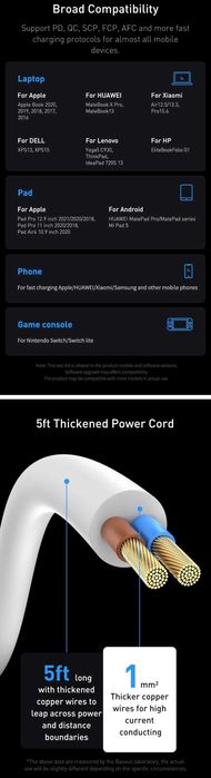 Baseus 65W GaN3 Pro 4 in 1 Desktop Fast Charger For Macbook/Ultrabook