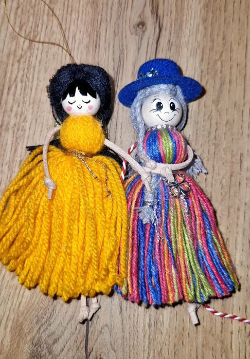 Papusele martisor Handmade