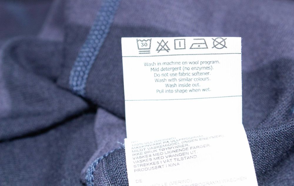 Bergans мъжка блуза 100% от мериносна вълна дълъг ръкав термо бельо S