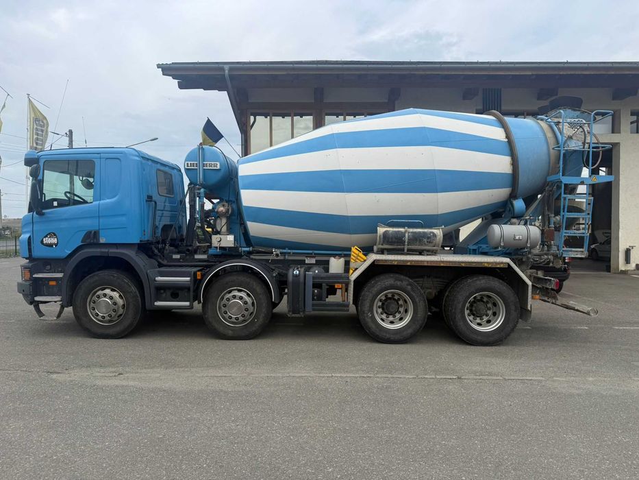 Autobetoniera SCANIA 8x4 9 mc
