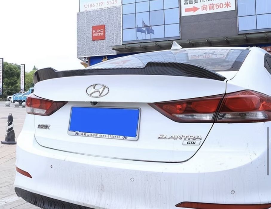 Спойлер hyundai elantra 6 дорест