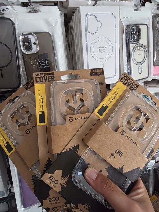 Honor Magic 6 Lite , Magic 7 Pro прозрачни гърбове Tactical