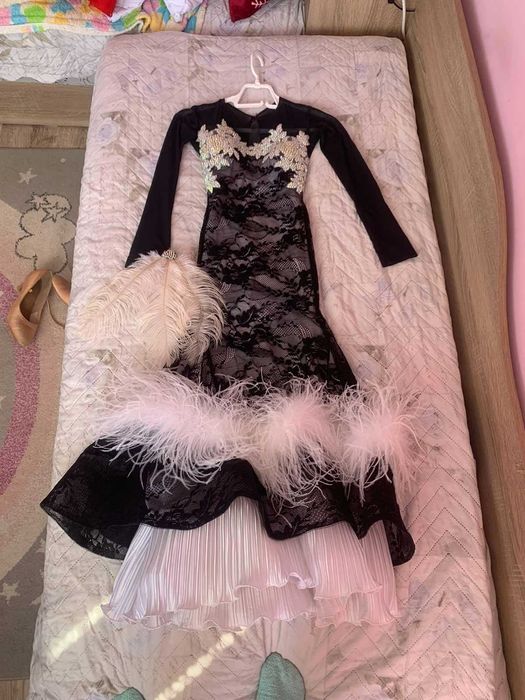 рокля за спортни танци-стандарт