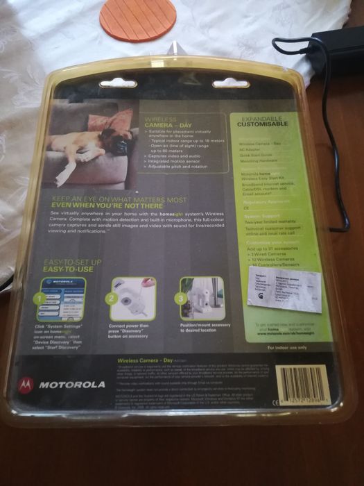 Web ip camera Motorola уеб камера Моторола, нова неотваряна