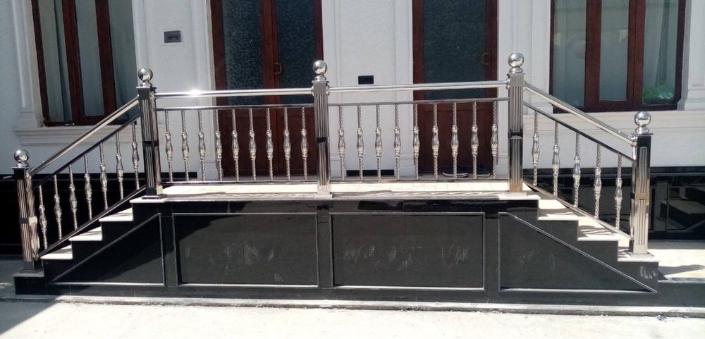 Нержавейка перила решотка