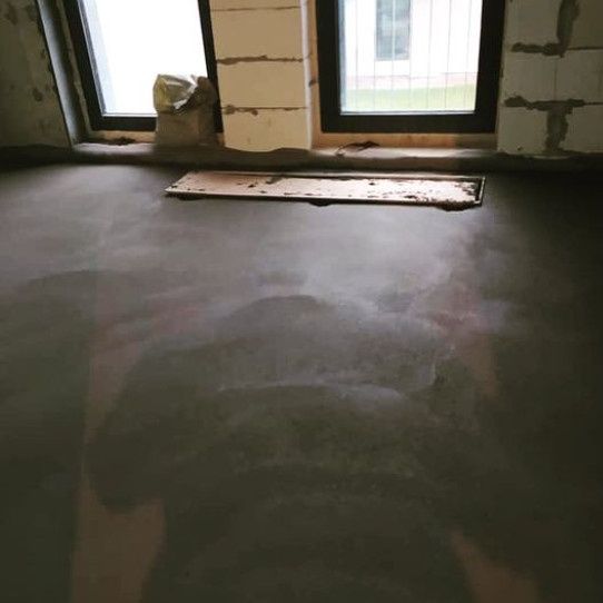 Стяжка налевной пол