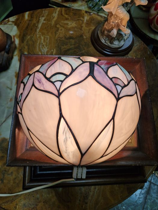 Чифт страхотни антикварни аплици Тифани