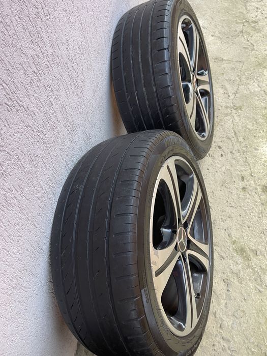 Vand set roti Mercedes E220(janta si anvelopa vara)