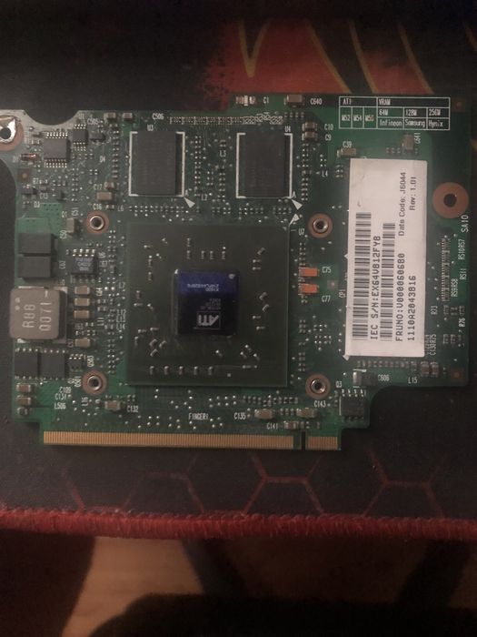 Vand Placa Video Laptop Detasabila ATI Radeon M56P 256MB